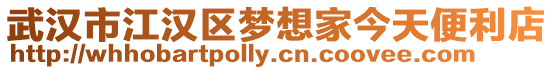武漢市江漢區夢想家今天便利店
