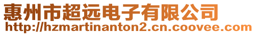 惠州市超遠(yuǎn)電子有限公司