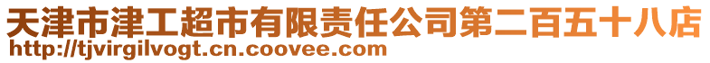 天津市津工超市有限責任公司第二百五十八店