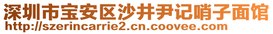 深圳市寶安區沙井尹記哨子面館