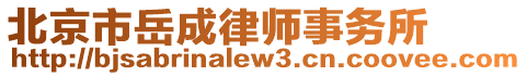 北京市岳成律師事務(wù)所