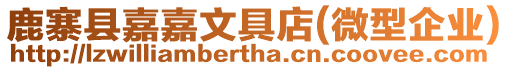 鹿寨縣嘉嘉文具店(微型企業)