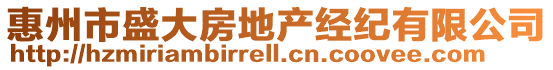 惠州市盛大房地產經紀有限公司