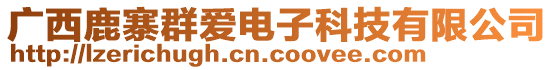 廣西鹿寨群愛電子科技有限公司