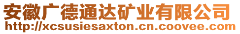 安徽廣德通達礦業(yè)有限公司