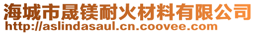 海城市晟鎂耐火材料有限公司