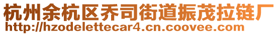 杭州余杭區(qū)喬司街道振茂拉鏈廠
