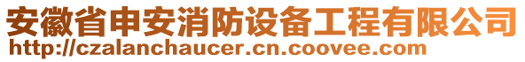 安徽省申安消防設(shè)備工程有限公司