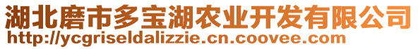 湖北磨市多寶湖農(nóng)業(yè)開發(fā)有限公司