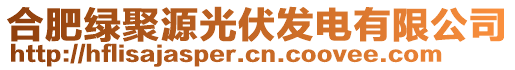 合肥綠聚源光伏發(fā)電有限公司