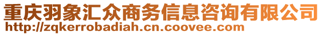 重慶羽象匯眾商務(wù)信息咨詢有限公司