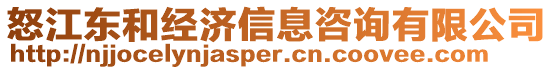 怒江東和經(jīng)濟(jì)信息咨詢有限公司