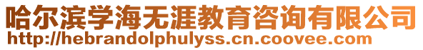 哈爾濱學海無涯教育咨詢有限公司