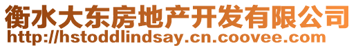 衡水大東房地產(chǎn)開發(fā)有限公司