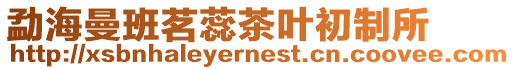 勐海曼班茗蕊茶葉初制所
