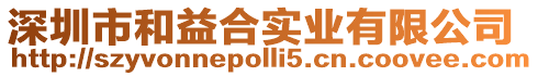 深圳市和益合實業有限公司