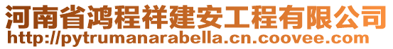 河南省鴻程祥建安工程有限公司