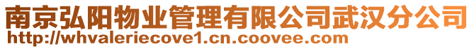 南京弘陽物業管理有限公司武漢分公司