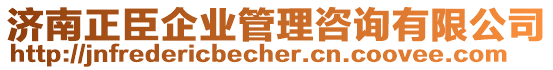 濟(jì)南正臣企業(yè)管理咨詢有限公司