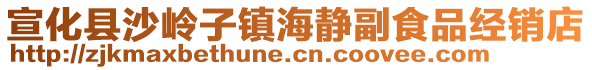 宣化縣沙嶺子鎮(zhèn)海靜副食品經銷店