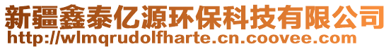 新疆鑫泰億源環(huán)??萍加邢薰? style=