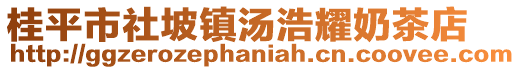 桂平市社坡鎮(zhèn)湯浩耀奶茶店