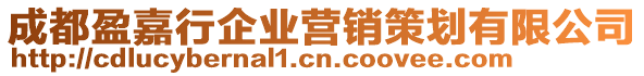 成都盈嘉行企業(yè)營銷策劃有限公司