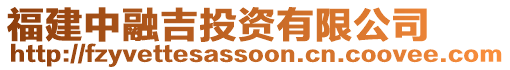 福建中融吉投資有限公司