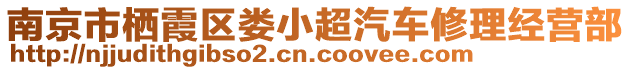 南京市棲霞區(qū)婁小超汽車修理經(jīng)營(yíng)部