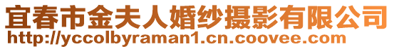 宜春市金夫人婚紗攝影有限公司