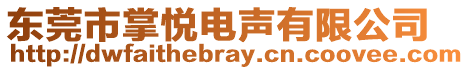 東莞市掌悅電聲有限公司