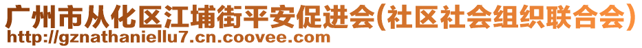 廣州市從化區江埔街平安促進會(社區社會組織聯合會)