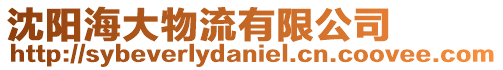 沈陽海大物流有限公司