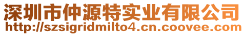 深圳市仲源特實業有限公司