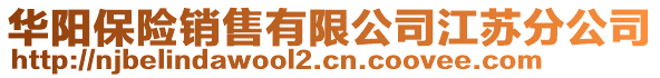 華陽保險銷售有限公司江蘇分公司