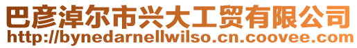巴彥淖爾市興大工貿(mào)有限公司