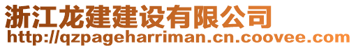 浙江龍建建設(shè)有限公司