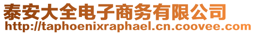 泰安大全電子商務有限公司