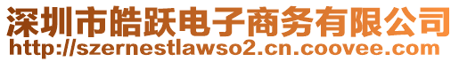 深圳市皓跃电子商务有限公司