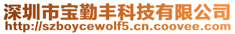 深圳市宝勤丰科技有限公司