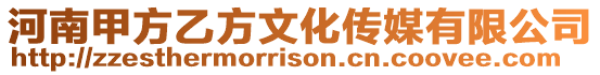 河南甲方乙方文化傳媒有限公司