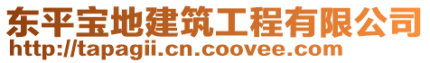 東平寶地建筑工程有限公司