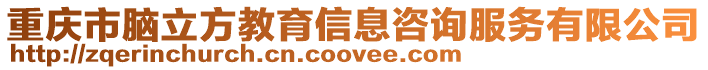 重慶市腦立方教育信息咨詢服務有限公司