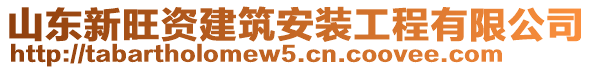 山東新旺資建筑安裝工程有限公司