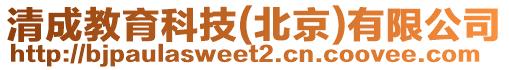 清成教育科技(北京)有限公司