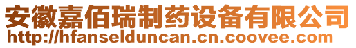 安徽嘉佰瑞制藥設(shè)備有限公司