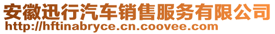 安徽迅行汽車銷售服務(wù)有限公司