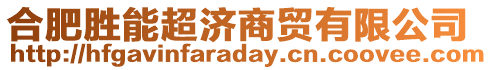 合肥勝能超濟(jì)商貿(mào)有限公司