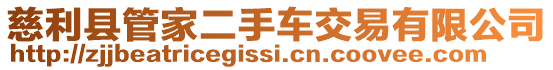 慈利縣管家二手車交易有限公司