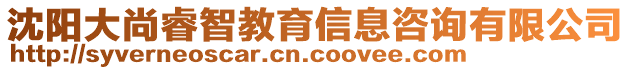 沈陽大尚睿智教育信息咨詢有限公司